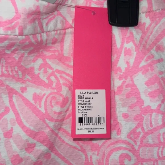 Lilly Pulitzer Adeline Skirt in Pelican Pink - Picture 2 of 4